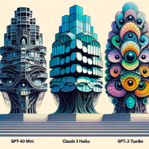 Comparaison des Modèles GPT-4o Mini, Claude 3 Haiku et GPT-3.5 Turbo