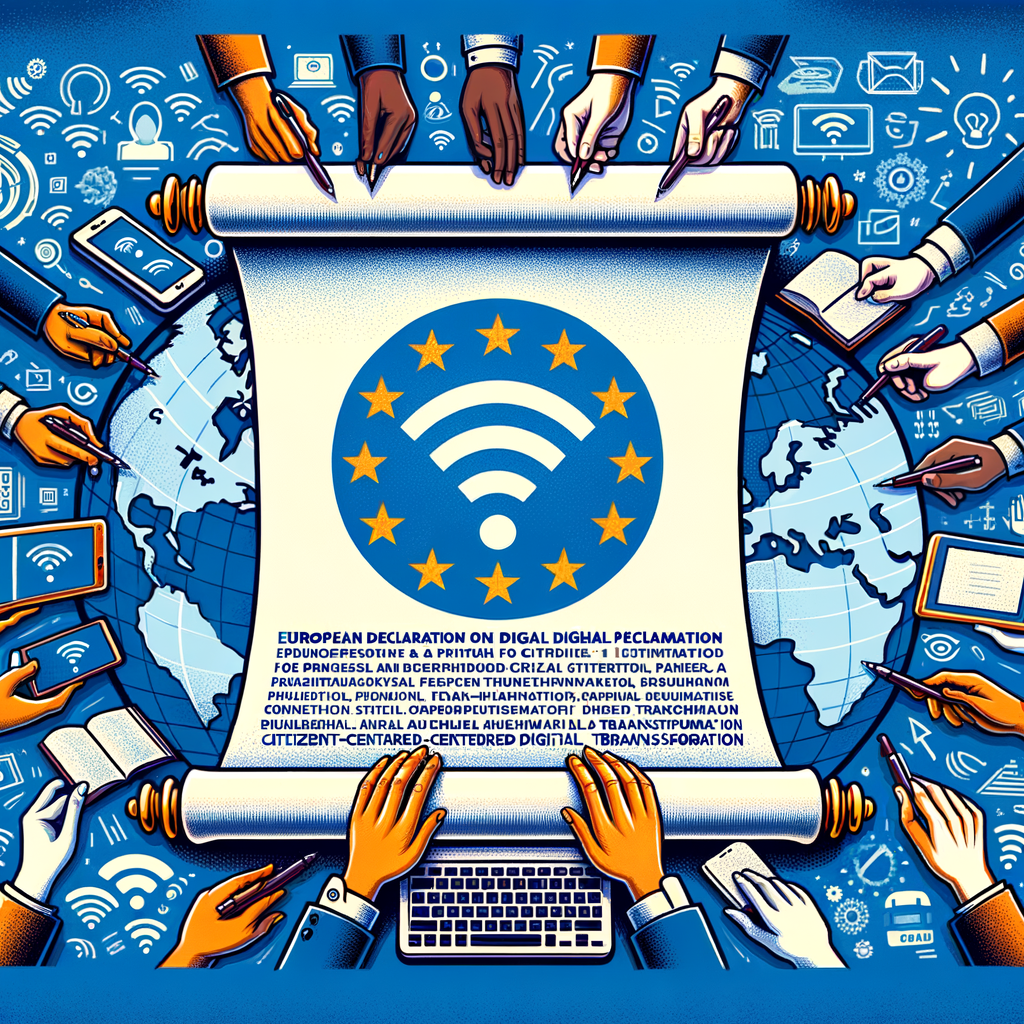 La déclaration européenne sur les droits et principes numériques pour une transformation numérique centrée sur les citoyens