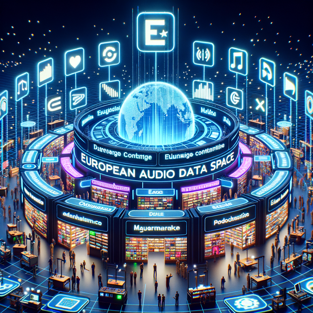 The European Audio Data Space aims to develop the first marketplace for the exchange and commercialization of digital audio content and podcasts